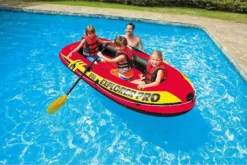 INTEX Explorer Pro 300 Set Aufblasbares Boot Mit Ruder Und Pumpe 58358NP -Campingbedarf Geschäft a05c3768cec5b3e7d03b2c7e61d08130