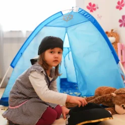 Relaxdays Spielzelt Pirat In Blau -Campingbedarf Geschäft a538926dab249f0619b8378882e2c590