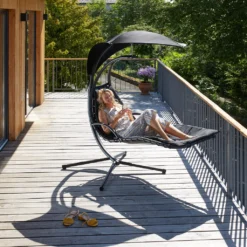 Tectake Hängeliege Maja - Beige