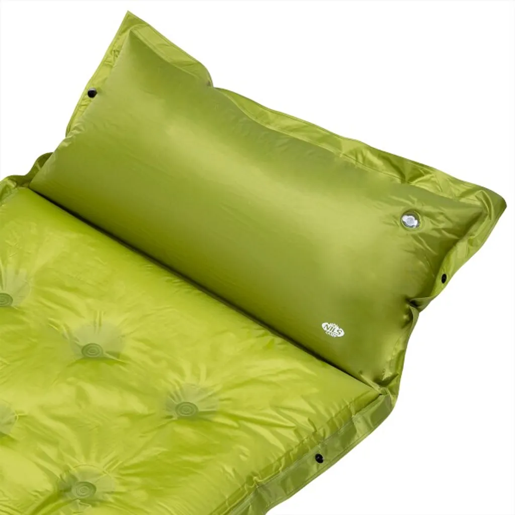 NILS CAMP - Selbstaufblasende Matratze – Luftmatratze Selbstaufblasend - Isomatte Selbstaufblasend – 190x63x3,5 Cm - Grün – Bild 6