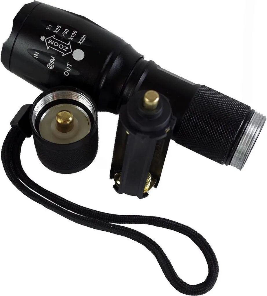 DÉLUXA LED Militär Taschenlampe – Bild 6