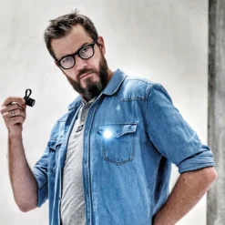 TROIKA Taschenlampe ECO RUN Sport- Und Sicherheitslicht Schwarz -Campingbedarf Geschäft b015457bf7920530a25f5a86c2591cca