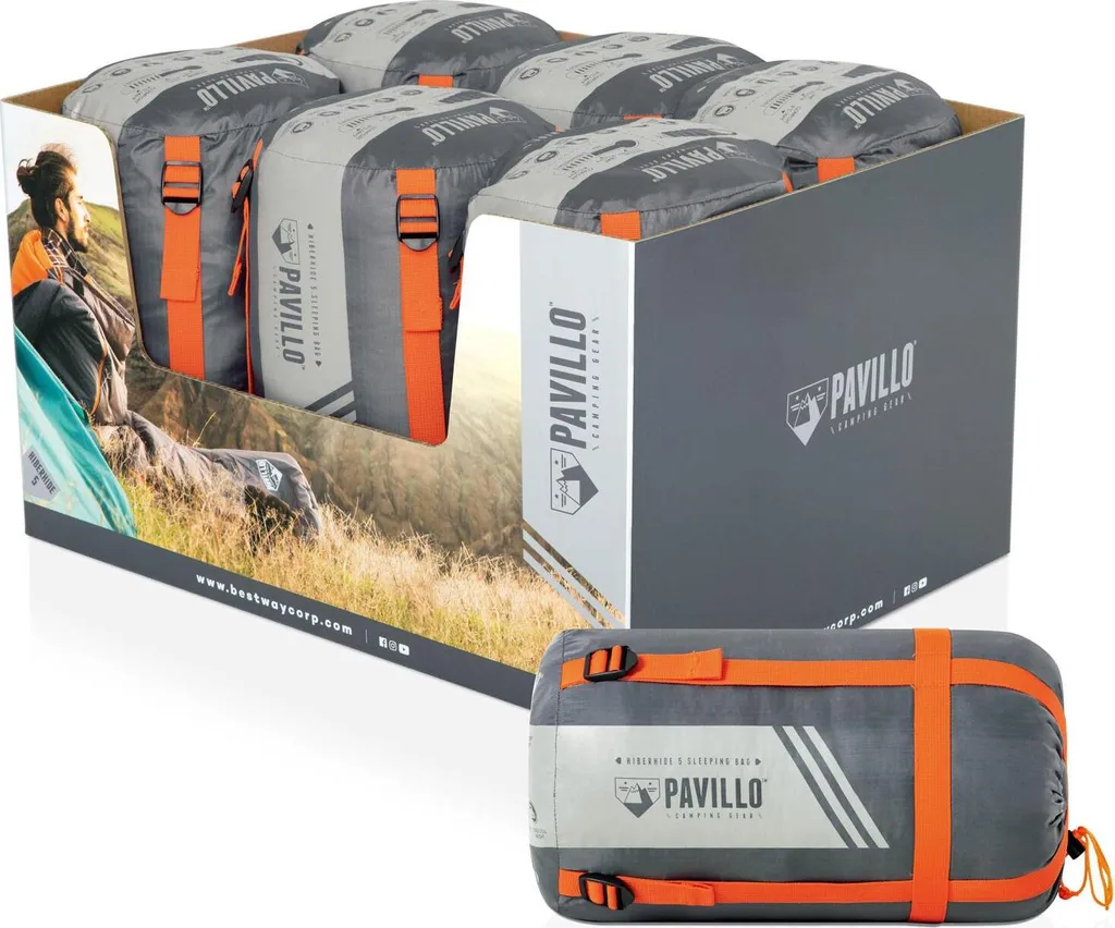 Bestway Sport Pavillo™ Mumienschlafsack Hiberhide 5" 230 X 80 X 60 Cm Schlafsäcke 95% Polyester, 5% Sonstiges Material Camping Awh2415" – Bild 17