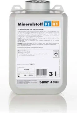 BWT Mineralstoff-Dosierlösung Quantophos F1/H1 3 L