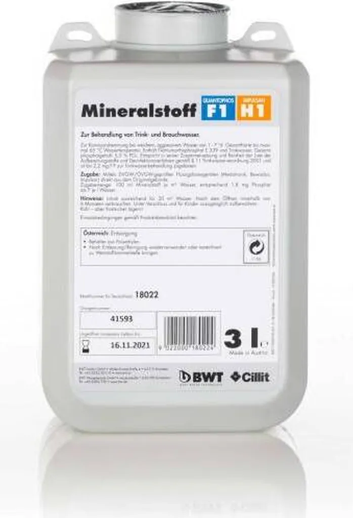 BWT Mineralstoff Quantophos F1 / Impulsan H1 20 Liter - 18027 – Bild 2