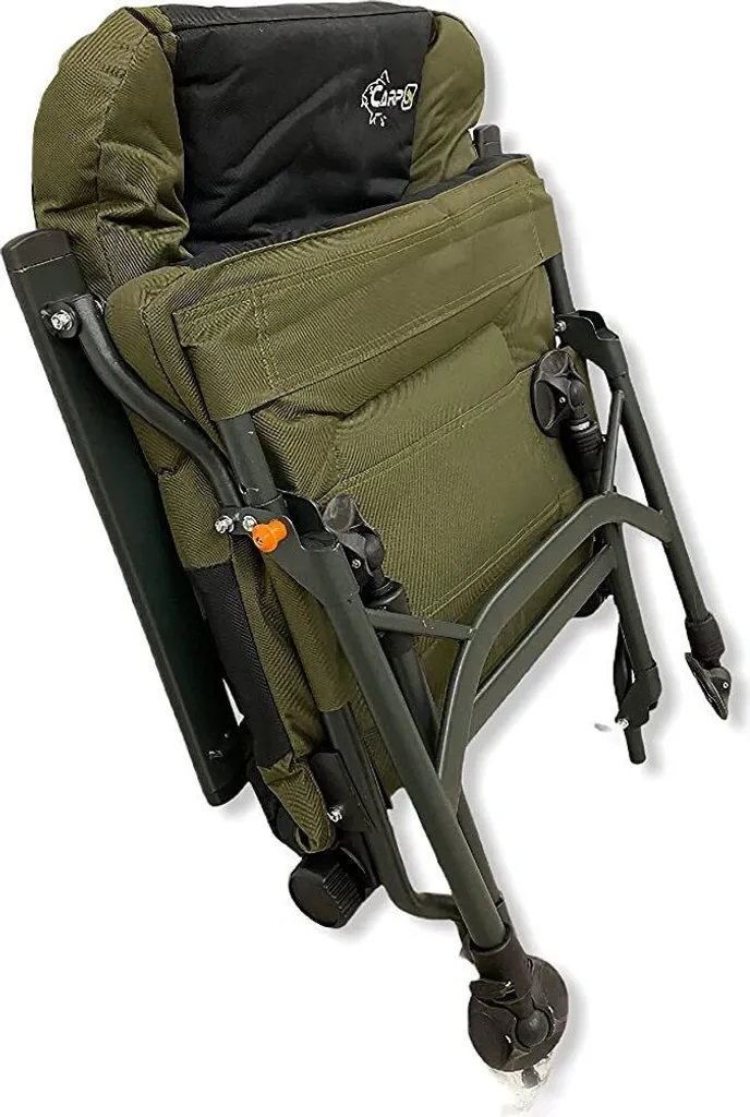 CarpOn Angelstuhl Campingstuhl Für Karpfenangeln Zusammenfaltbar – Bild 6