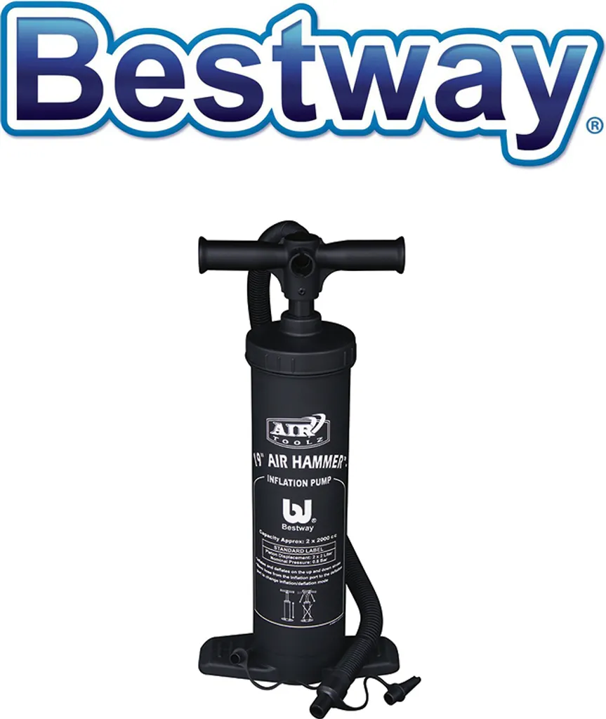 Bestway® Air Hammer™ Doppelhubkolbenpumpe 48 Cm – Bild 9