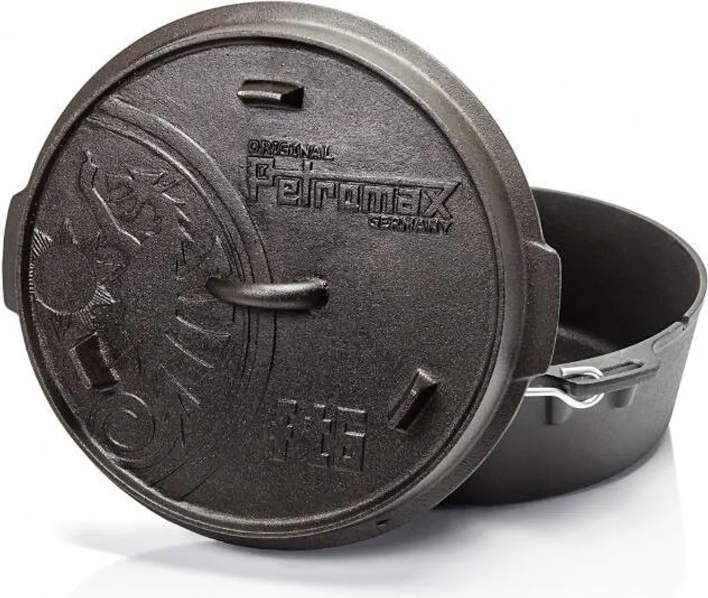 Petromax Feuertopf Ft6 (6qt) Planer Boden (ohne Füße); Ft6-t – Bild 18