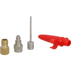 FISCHER Fahrrad-Luftpumpen-Adapter-Set 4-teilig -Campingbedarf Geschäft b65c83ad1f7d2e7b828a747e4e29d3d5
