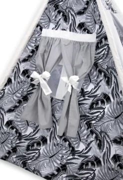 Amilian Tipi Zelt Für Kinder, Spielzelt Mit Gepolsterter Matte / Tipidecke / Bodenmatte Und Dekokissen, Zelt Kinderzimmer, Tippi Teepee -Campingbedarf Geschäft bbb1da78d675a7701fadd2e32b7499de