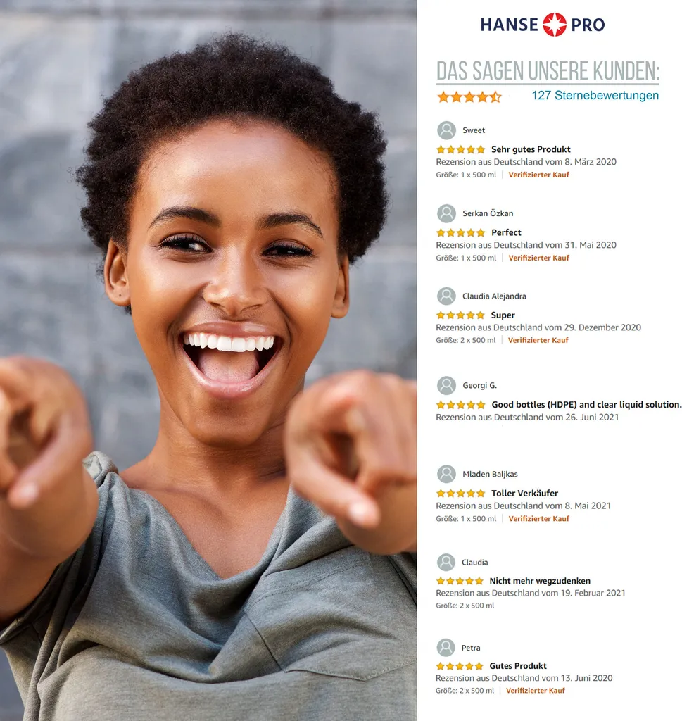 HANSE PRO Natriumchlorit Lösung (25%), 500 Ml, Verpackungseinheit:2er-Set – Bild 4