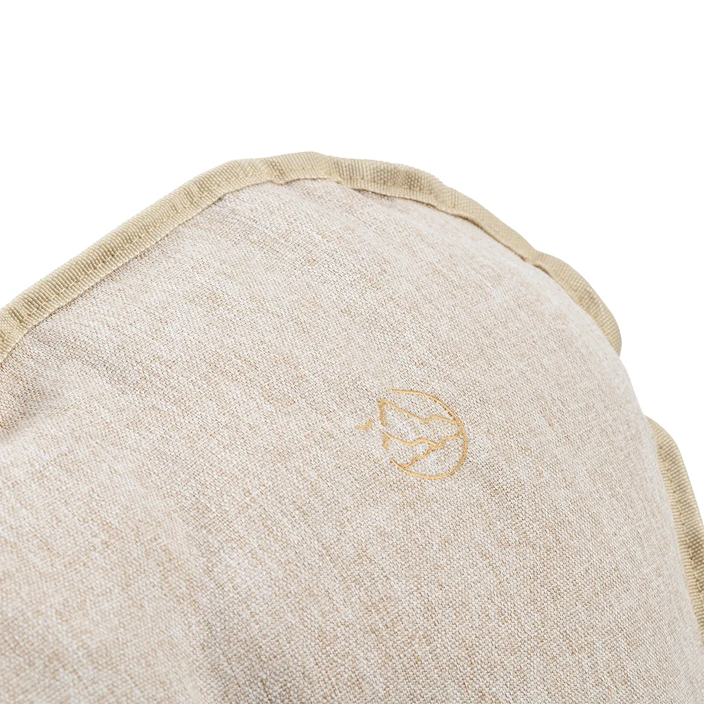 ProGression Butterfly Chair, Faltbarer Campingstuhl, Gepolsterter Klappstuhl Geeignet Für Strand Und Camping, Outdoor Loungesessel – 2,9 Kg, Beige – Bild 3