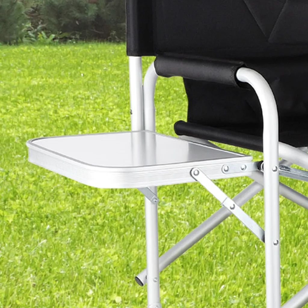 Regiestuhl Mit Tisch Und Tasche - 47x57x79cm - Aluminium-Polyester - Max 120kg – Bild 5