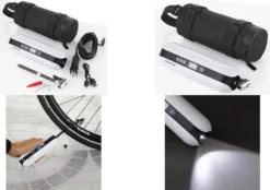 FISCHER Akku-Kompressor Mit Powerbank Und LED-Taschenlampe -Campingbedarf Geschäft c307393723d0752cbcd61fc0b7824d9a