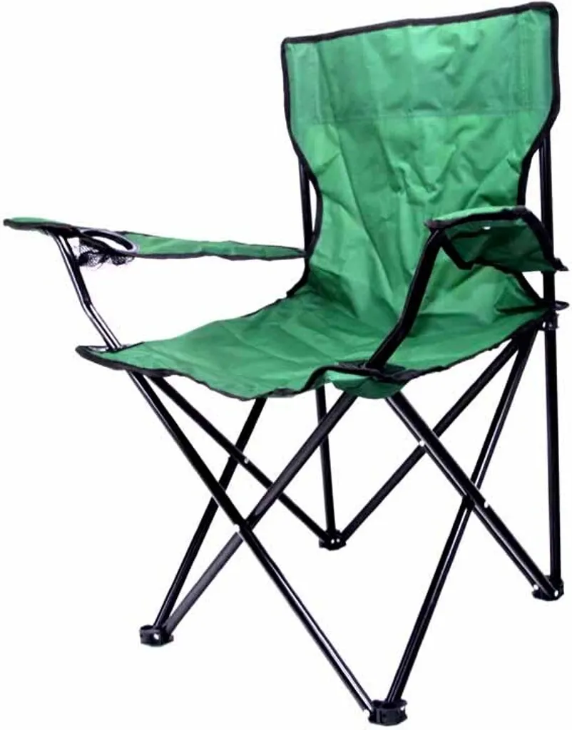 Linder Exclusiv Campingstuhl Mit Getränkehalter, Anglersessel Grün 14 Linder Exclusiv Campingstuhl Mit Getränkehalter, Anglersessel Grün – Bild 12