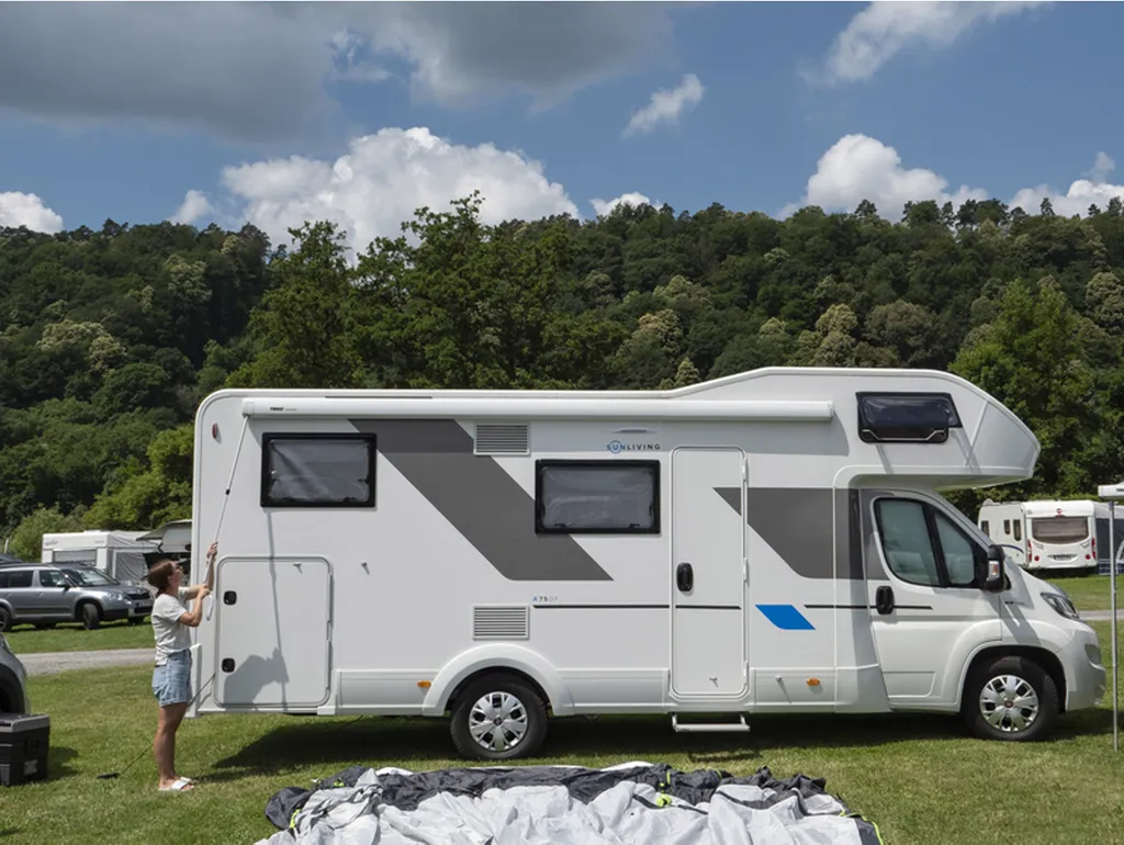 Aufblasbares Busvorzelt Tour Breeze Air Freistehend Anbauhöhe: 250 -280 Cm – Bild 2