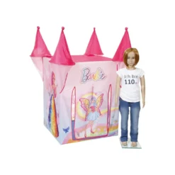 Knorr Toys Barbie Schloss Dreamtopia - Maße: Innen 76 X 76 X 98 Cm - Außen: 114 X 114 X 133 Cm - Farbe: Rosa/bunt; 84559 -Campingbedarf Geschäft c49ba48a38e26217f783dedec3df212d
