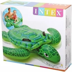 Intex 57524NP Lil' Sea Turtle Ride-On 150 X 127 -Campingbedarf Geschäft c553912f4c9b8c6437ca696670984b0b