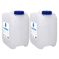 TravelBrother 2 X 10 Liter Kanister, Leer Mit Liter-Skalierung Plus 2 Deckel