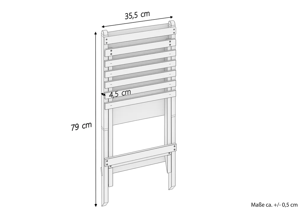 Klappstuhl Strandstuhl Anglerstuhl Gartenstuhl 10-351 – Bild 8