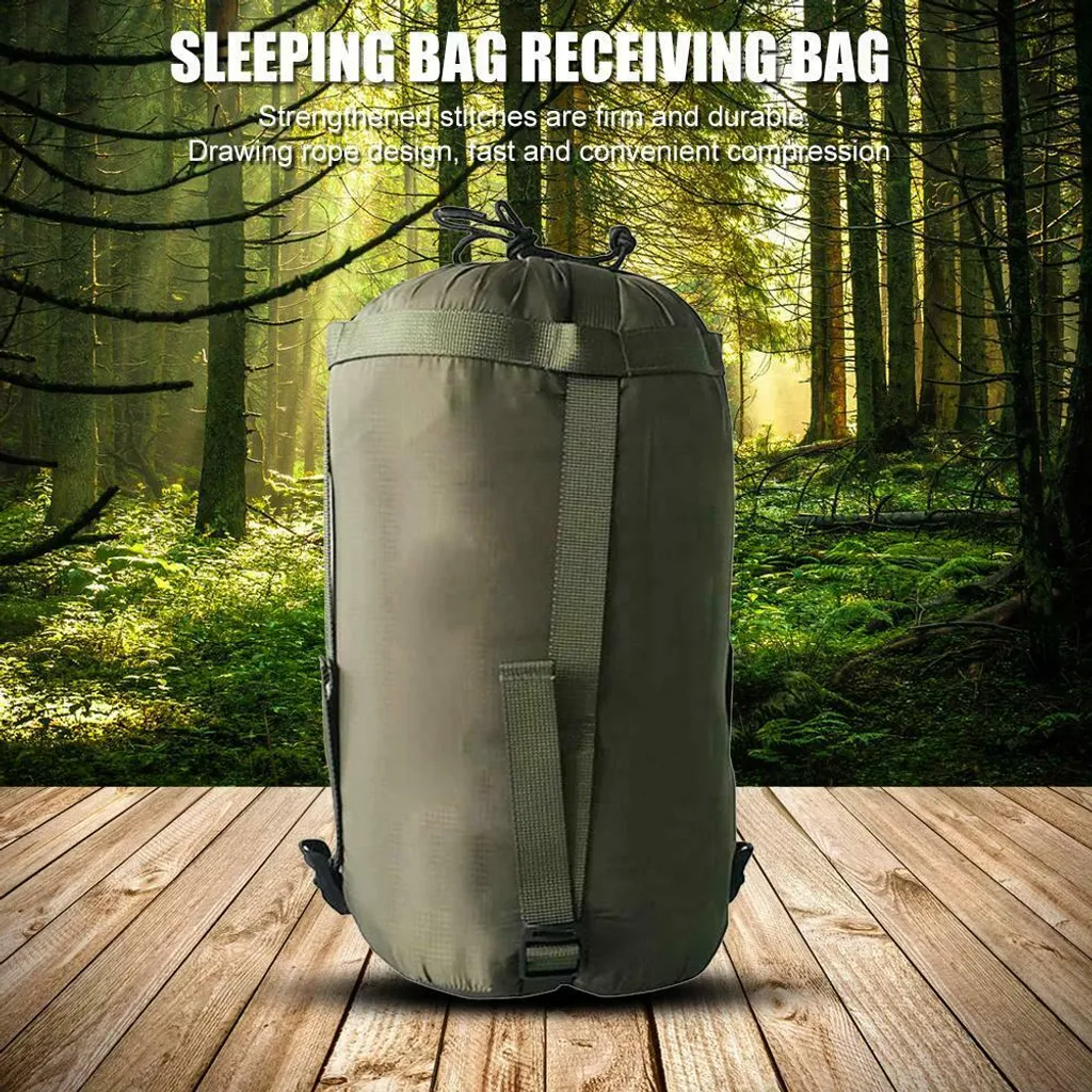 Melario Outdoor Deckenschlafsack Mumienschlafsack Schlafsack Winter Camping Zelt Grün 9 Melario Outdoor Deckenschlafsack Mumienschlafsack Schlafsack Winter Camping Zelt Grün – Bild 7