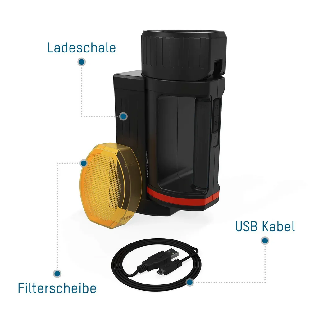 ANSMANN LED-Handscheinwerfer HS5R Mit Integriertem Akku – Bild 10