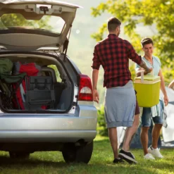 Relaxdays Schwarzer Campinghocker Mit Lehne -Campingbedarf Geschäft d18efc2923200420e538a5e8450d9bf9