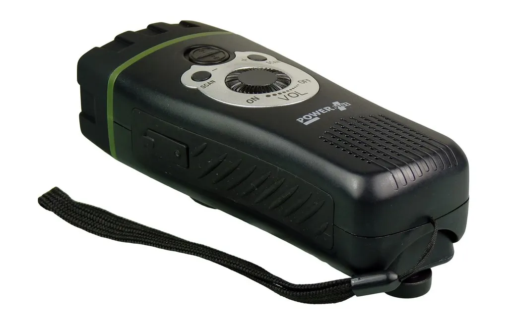 PowerPlus Wolf - Dynamo USB Taschenlampe Und FM Radio – Bild 3