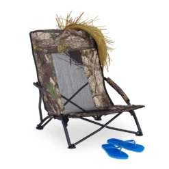 Relaxdays Strandstuhl Faltbar