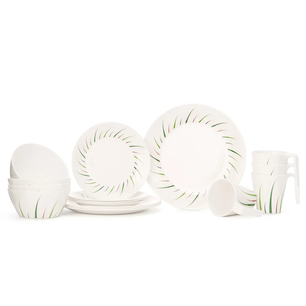 Moritz Camping Tafelgeschirr Aus Melamin Für 4 Personen 16-teilig | Spülmaschinenfest | Picknick Geschirrset | Geschirr Campinggeschirr 3 Moritz Camping Tafelgeschirr Aus Melamin Für 4 Personen 16-teilig | Spülmaschinenfest | Picknick Geschirrset | Geschirr Campinggeschirr