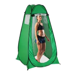Relaxdays Duschzelt Pop Up In Grün