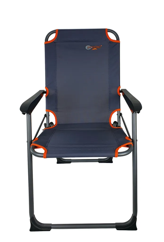 Westfield Portal Campingstuhl Anthrazit/ Orange Klappstuhl Faltstuhl – Bild 2