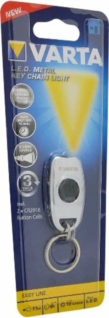 Varta LED Metal Key Chain BLI1 Inkl.2xCR2016 – Bild 4