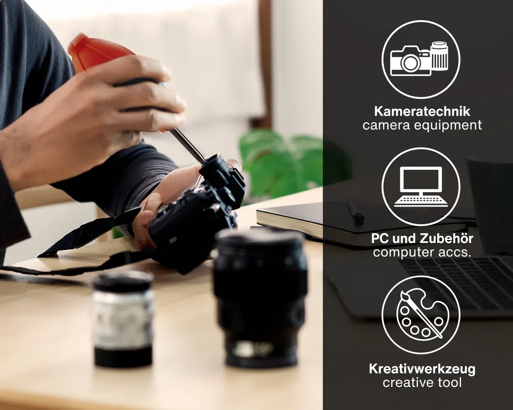 Octopus Blasebalg Zur Kamera-Reinigung, Airblower Für Alcohol Ink – Bild 3