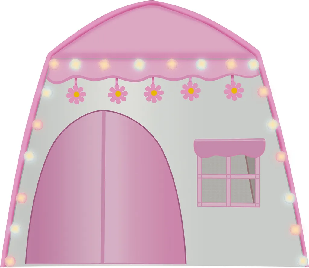 Kinderzelt Spielzelt Spielhaus Zelthaus Schloss Kinder LED-Lampen 17489