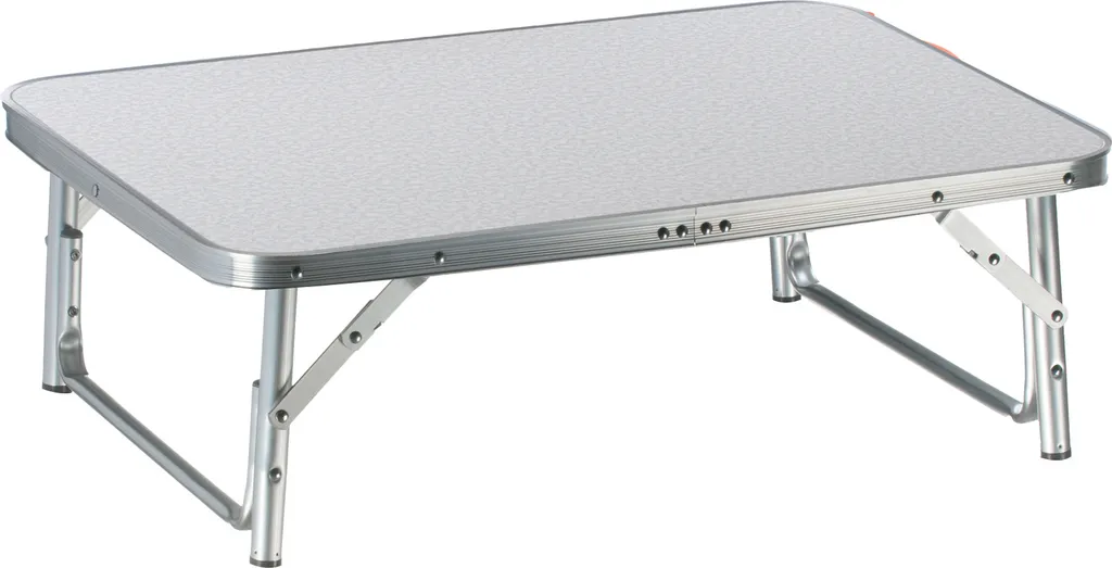 Camp Active Campingtisch - Klappar - Leicht - Höhenverstellbar Von 25 Bis 59CM - Tischplatte 75 X 55 CM - Aluminium/MDF - Weiß – Bild 4