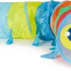 Bieco XXL Krabbeltunnel Ab 1 Jahr | 250 X 46 Cm | Spieltunnel Kind Und Baby | Farbenfroh | Tausendfüssler | Tunnel Kinder | Spielzelt | Hundetunnel | Hunde Spieltunnel |Krabbeltunnel Baby