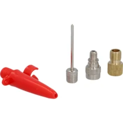 FISCHER Fahrrad-Luftpumpen-Adapter-Set 4-teilig -Campingbedarf Geschäft e6dec1f0d21e1998ca53662a1177e67d