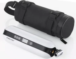 FISCHER Akku-Kompressor Mit Powerbank Und LED-Taschenlampe -Campingbedarf Geschäft e9557b42c66ada08f426f8bdf52905d7