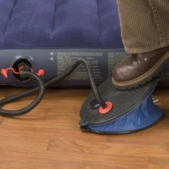 Intex Balg Fußpumpe Schwarz/Blau -Campingbedarf Geschäft ebc68e311ef2ae46cf0d20a398011972