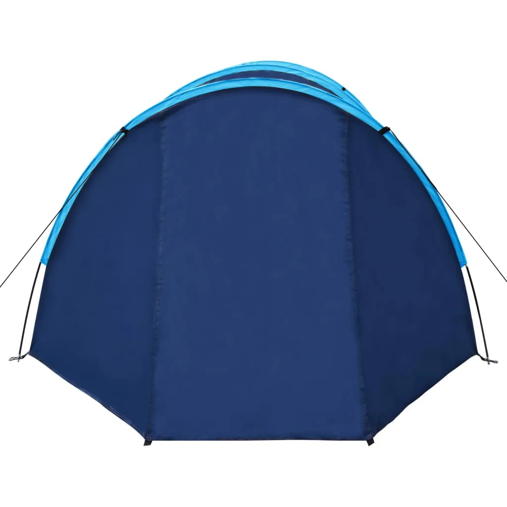 VidaXL Campingzelt 4 Personen Marineblau / Hellblau – Bild 4