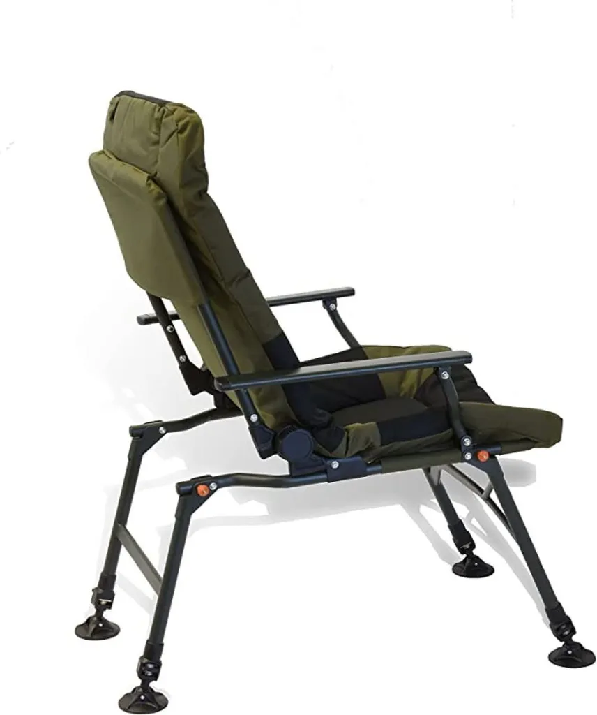 CarpOn Angelstuhl Campingstuhl Für Karpfenangeln Zusammenfaltbar – Bild 7