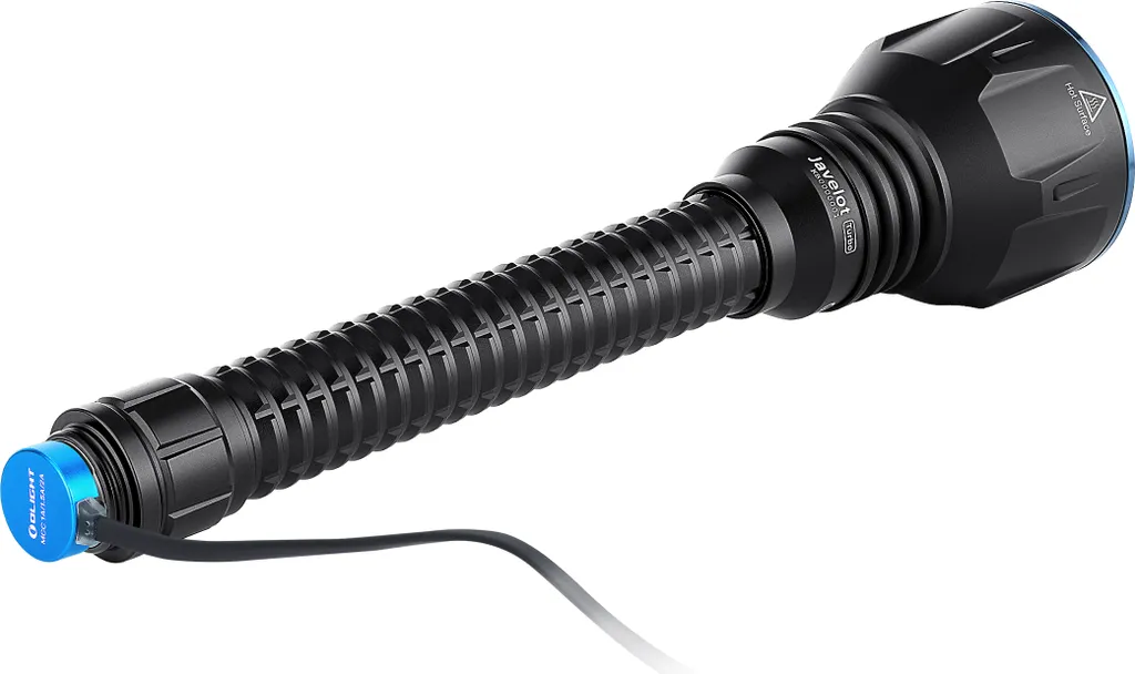 OLIGHT JAVELOT TURBO NW LED Taschenlampe USB Aufladbar MCC3 Magnetisches Ladeskabel 1300 Lumen 1300 Meter Leuchtweite Wasserdicht 4 Lichtmodi – Bild 3