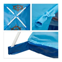 Relaxdays Spielzelt Pirat In Blau -Campingbedarf Geschäft f5bd0d645e6867463ab7131cf9807974