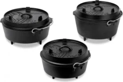 Petromax Feuertopf Ft4.5 - Dutch Oven - Gusstopf - Mit Füßen - Mit Henkel - 3,5L - 2-5 Personen -Campingbedarf Geschäft f61d04ea261586b0bc312bfd4049090c