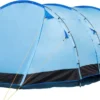 CampFeuer Zelt Super+ Für 4 Personen | Blau / Schwarz | 3000 Mm Wassersäule