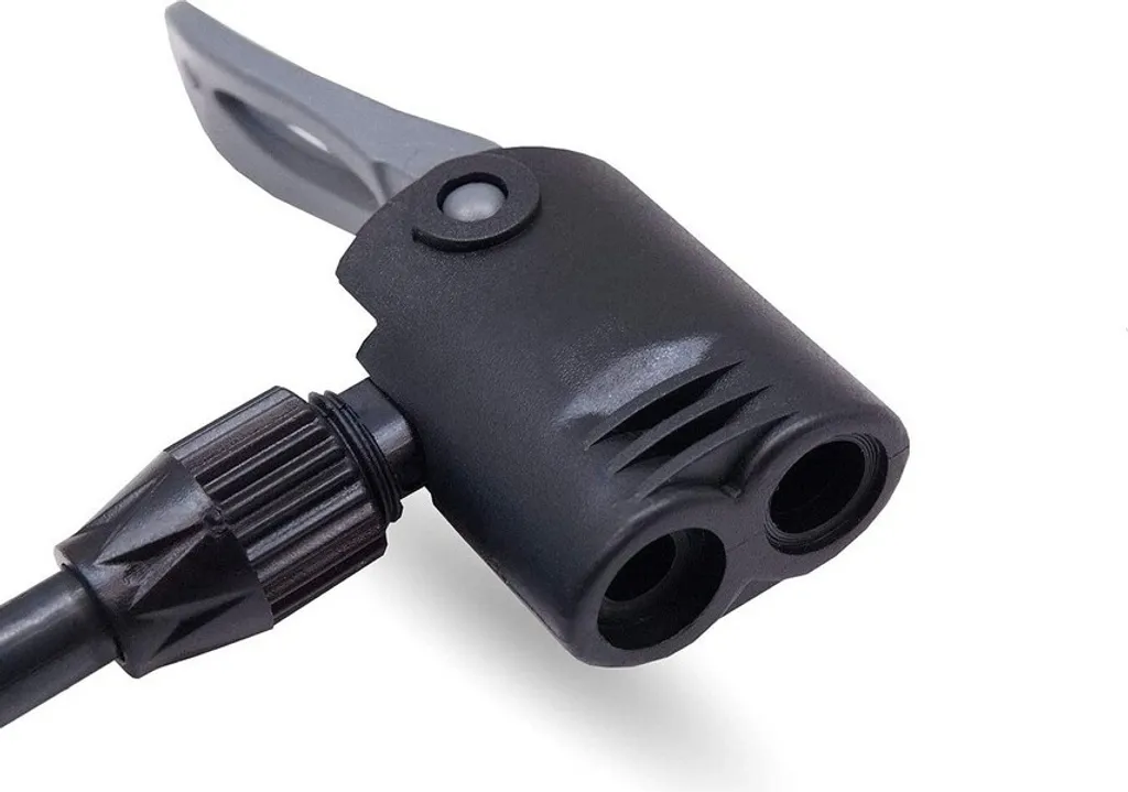 Dunlop Fahrradluftpumpe Für Alle Ventile, Tragbare Luftpumpe, Fahrradpumpe, Standpumpe, Schwarz – Bild 18