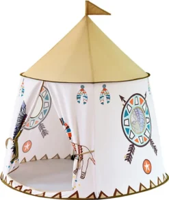 Polbaby Kinder Zelt Spielzelt Wigwam Kinderzelt Tipi Zelt 110 Cm
