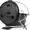 BBQ-Toro Dutch Oven DO9PX, 9,0 L Premium Gusseisen Kochtopf, Gusstopf