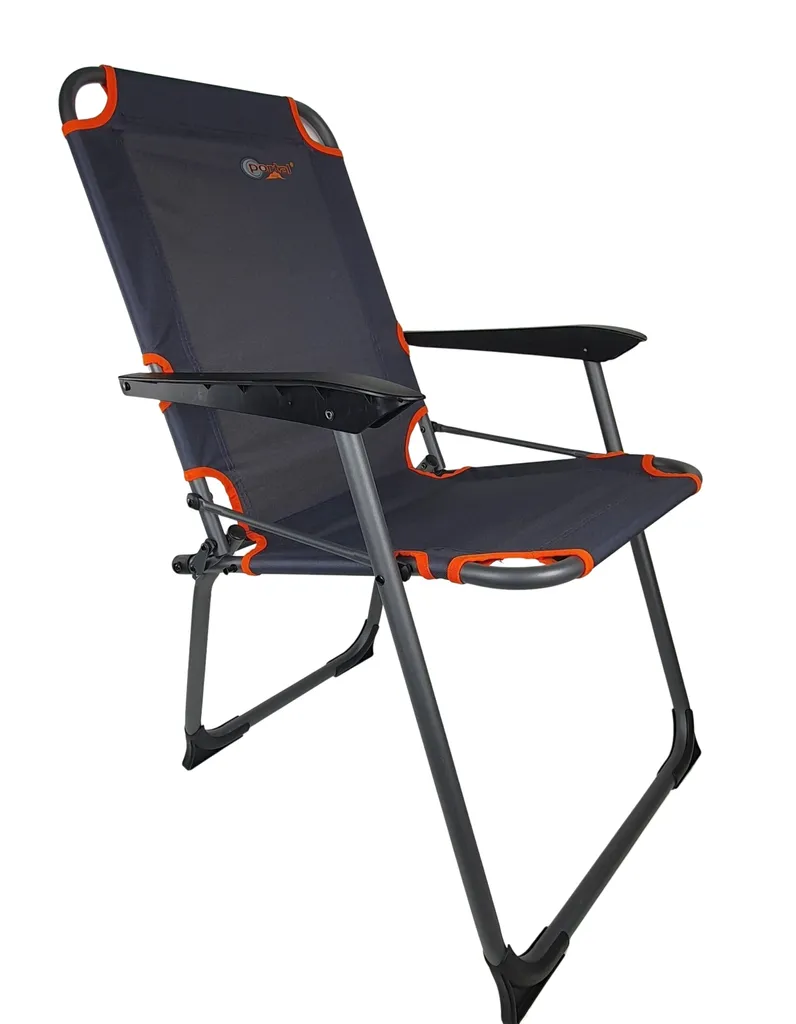Westfield Portal Campingstuhl Anthrazit/ Orange Klappstuhl Faltstuhl